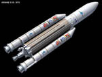 Fusée Ariane V ES ATV - Illustration