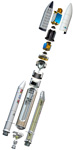 Fusée Ariane 5 ECA - Illustration