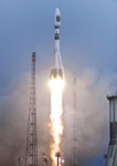 Lancement de la fusée Soyouz à Kourou - 2011