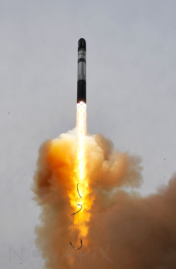 Dnepr rocket launch