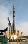 Décollage fusée Soyuz TMA-3. 10/2003