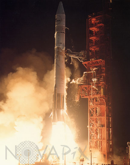 Décollage fusée Atlas-Centaur 12/1981
