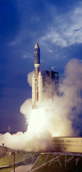 Décollage fusée Titan 3 Centaur 08/1975