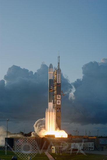 Décollage fusée Delta II -Sonde DAWN-09-2007