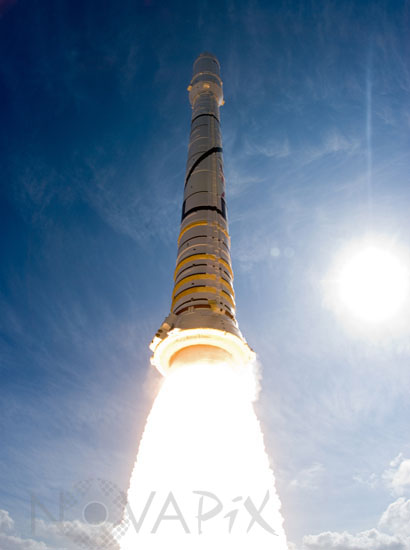 Décollage de la fusée Ares 1-X 