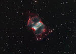 Nébuleuse planétaire M76 (NGC 650-51) dans Persée