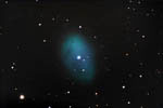 Nébuleuse planétaire NGC 1360 dans le Fourneau