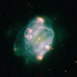 Nébuleuse planétaire NGC 5307 dans le Centaure.