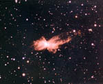 Nébuleuse planétaire NGC 6302 dans le Scorpion