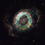 Nébuleuse planétaire NGC 6369 dans Ophiuchus