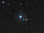 Nébuleuse planétaire NGC 6543 dans le Dragon