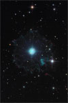 Nébuleuse planétaire NGC 6543 dans le Dragon