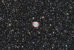 Nébuleuse planétaire NGC 6563 dans le Sagittaire