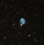 Nébuleuse planétaire NGC 7008 dans le Cygne