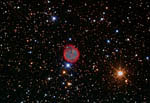 Nébuleuse planétaire NGC 7048 dans le Cygne