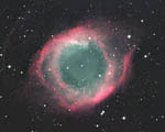 Nébuleuse planétaire Hélix (NGC 7293) dans le Verseau