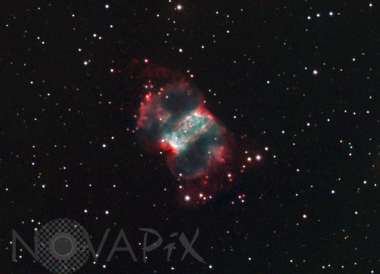 Nébuleuse planétaire M76 (NGC 650-51) dans Persée