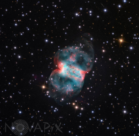 Nébuleuse planétaire M76 (NGC 650-51) dans Persée