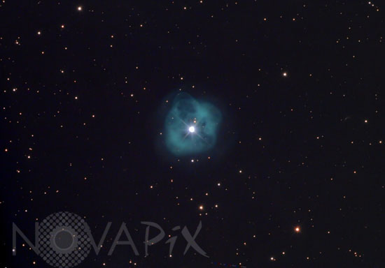 Nébuleuse planétaire NGC 1514 dans le Taureau
