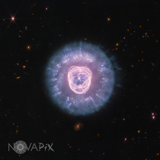 Nébuleuse planétaire NGC 2392 (Clown) dans les Gémeaux