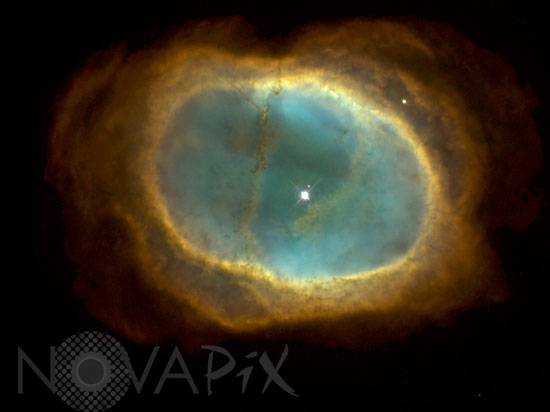 Nébuleuse planétaire NGC 3132 dans les Voiles