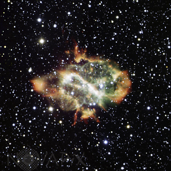 Nébuleuse planétaire NGC 5189 dans la Mouche