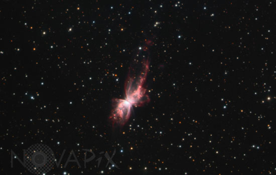 Planetary nebula NGC 6302 in Scorpius