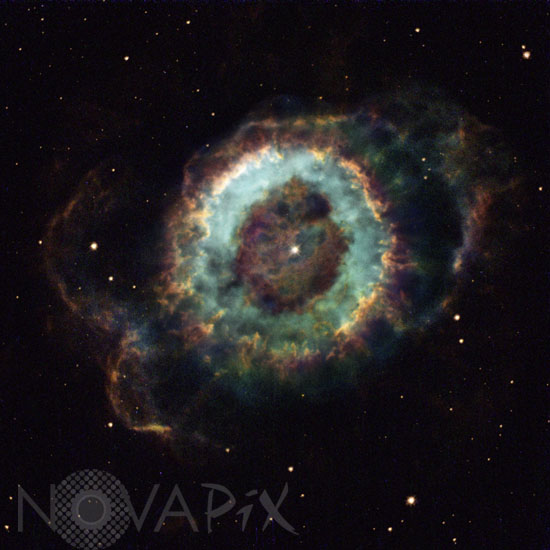 Planetary nebula NGC 6369 in Ophiuchus