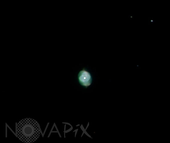 Nébuleuse planétaire NGC 6543 dans le Dragon