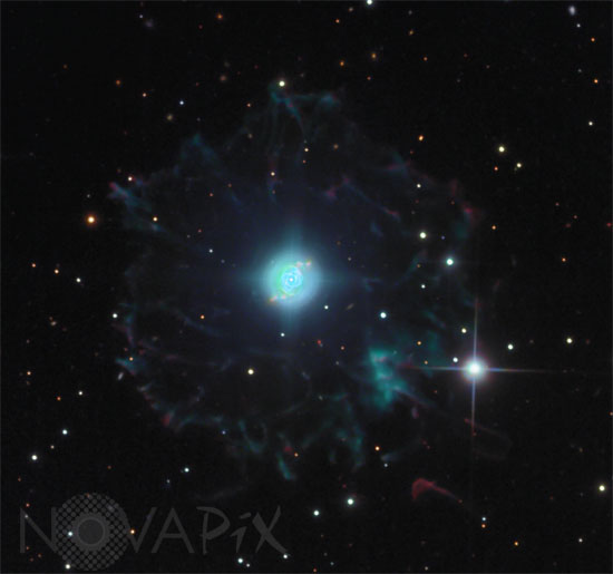 Planetary Nebula NGC 6543 in Draco