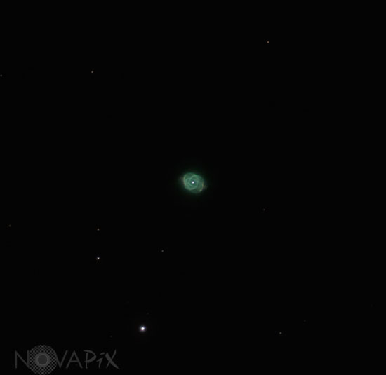 Nébuleuse planétaire NGC 6543 dans le Dragon