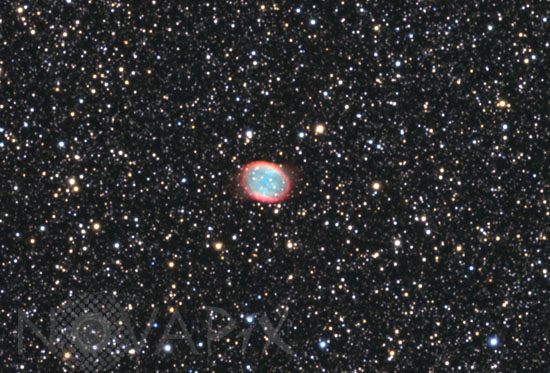 Nébuleuse planétaire NGC 6563 dans le Sagittaire