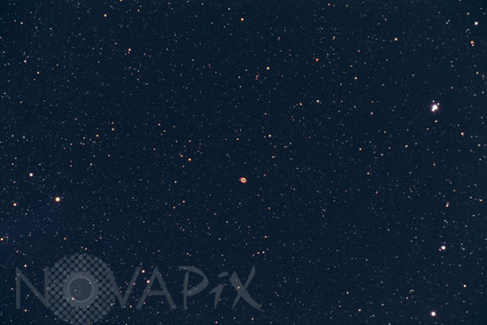 The Ring nebula (M57) in Lyra