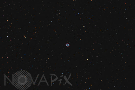 The Ring nebula (M57) in Lyra