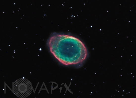 The Ring nebula (M57) in Lyra