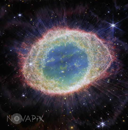 M57 (NGC 6720) planetary nebula in Lyra