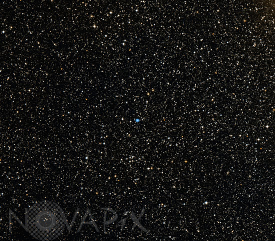 Nébuleuse planétaire NGC 6751 dans l'Aigle