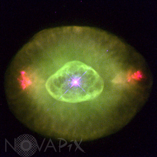 Nébuleuse planétaire NGC 6826 dans le Cygne