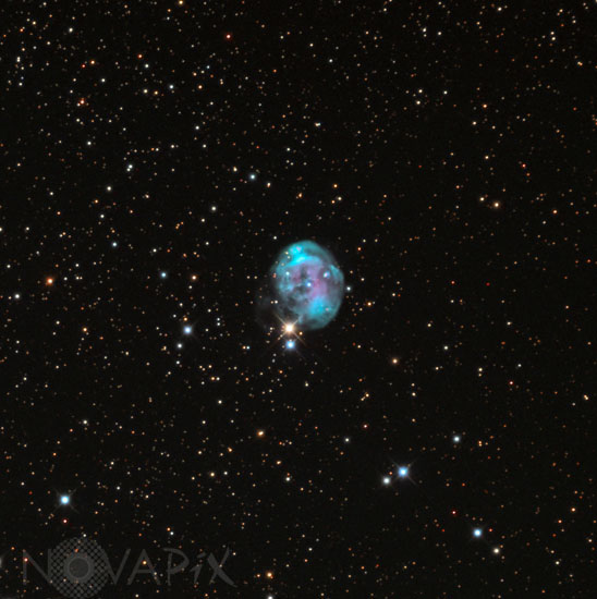 Nébuleuse planétaire NGC 7008 dans le Cygne