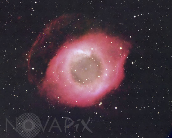 Nébuleuse planétaire Hélix (NGC 7293) dans le Verseau