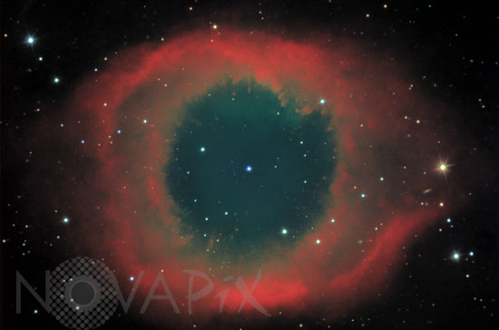 Nébuleuse planétaire Hélix (NGC 7293) dans le Verseau