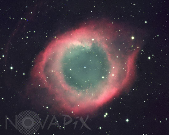 Nébuleuse planétaire Hélix (NGC 7293) dans le Verseau