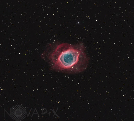 Nébuleuse planétaire Hélix (NGC 7293) dans le Verseau