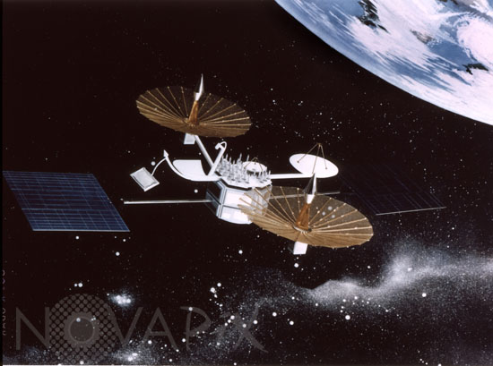 Satellite de communication TDRS-C-Vue d'artiste