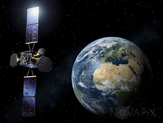 Satellite de relais EDRS-C - Vue d'artiste