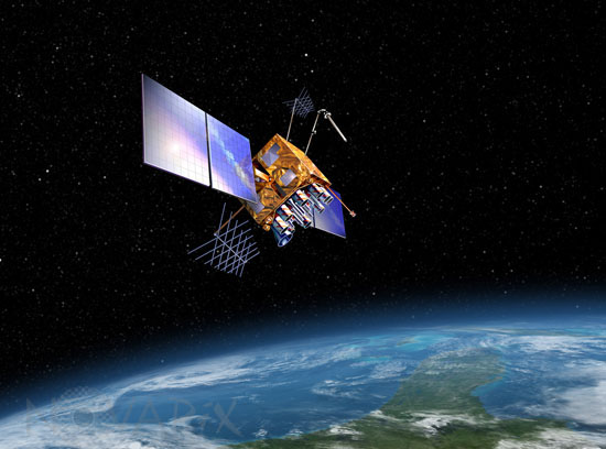 Satellite GPS - Vue d'artiste