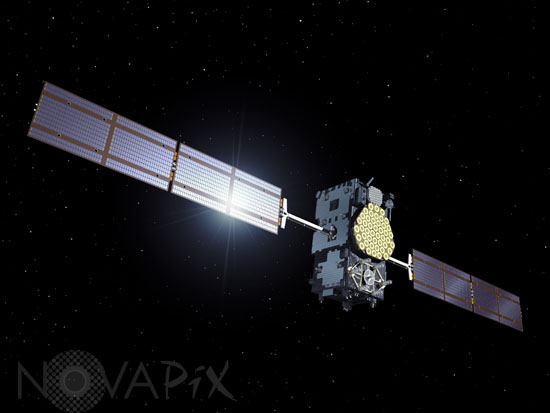 Satellite Galileo - Vue d'artiste