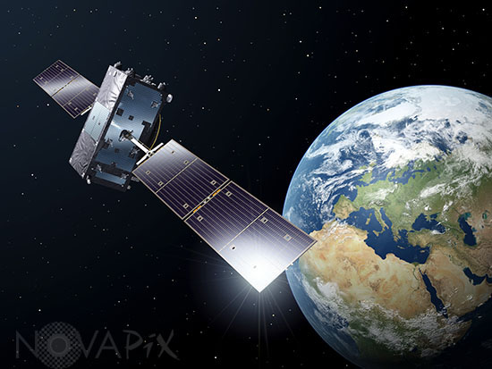 Satellite Galileo - Vue d'artiste