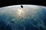 Satellite de télécommunication INTELSAT 6. 05/1992