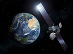 Satellite de communication Hispasat 36W-1 - Vue d'artiste